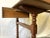 Early 20th Century Antique Ship's Navigation Table/ Desk Handmade of Solid Wood With Barley Twist Legs For Sale - Image 5 of 13