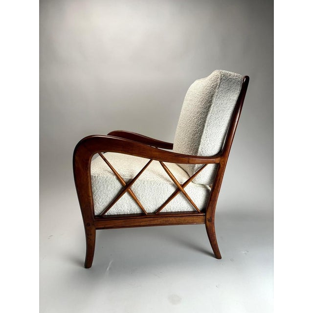 Mid-Century Modern Italian Lounge Chair by Paolo Buffa, 1950s For Sale - Image 3 of 15