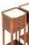 Brown Louis XV Style Mahogany Bedside Tables, Set of 2 For Sale - Image 8 of 12