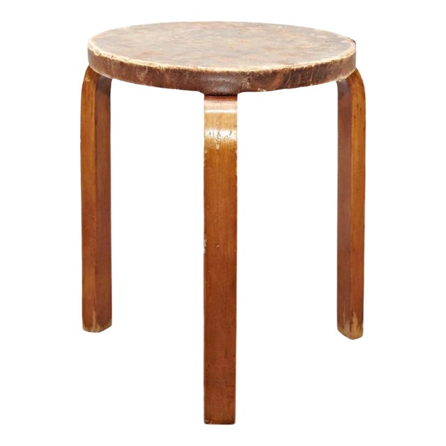 Stool by Alvar Aalto for Artek, 1960 For Sale