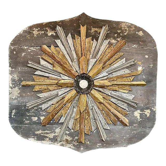 Italian Sunburst Panel For Sale