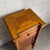 Wood Wooden Bedside Table with Turned Columns, Drawer and Door, 1900s For Sale - Image 7 of 10