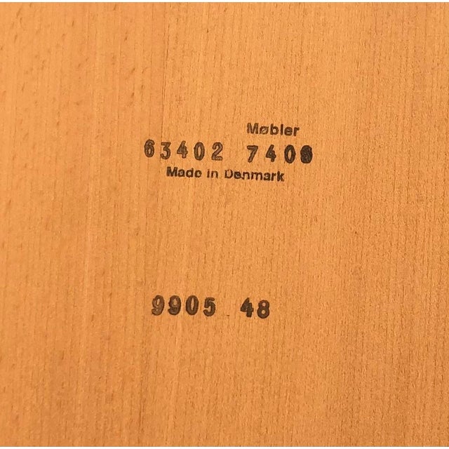 1950s Danish Modern Extension Leaf Dining Table by Møbler For Sale - Image 12 of 12