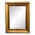 Italian Gold Gilt Finished Beveled Wall Mirror For Sale