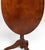 Pair of Vintage Queen Anne Style Oval Tilt Top Accent Tables For Sale - Image 11 of 15