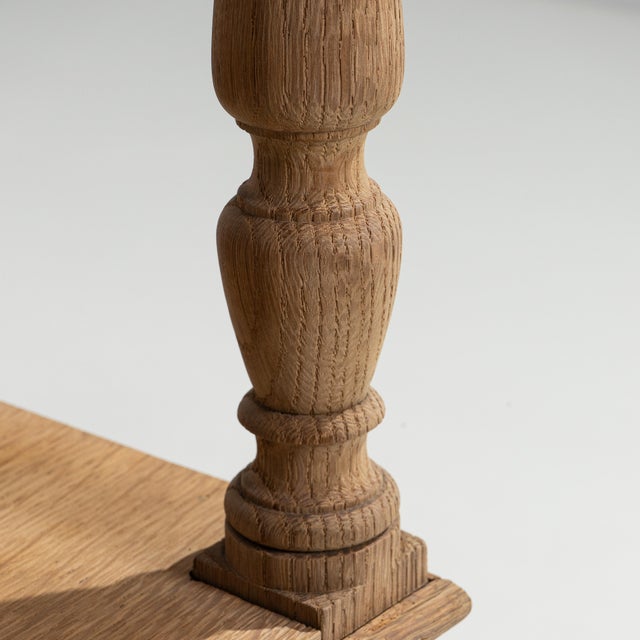 Early 20th Century French Oak Side Table For Sale - Image 4 of 15