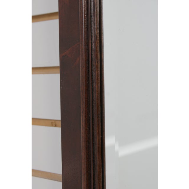 Brown Drexel Heritage Heirlooms Collection Mahogany Wall Mirror For Sale - Image 8 of 14