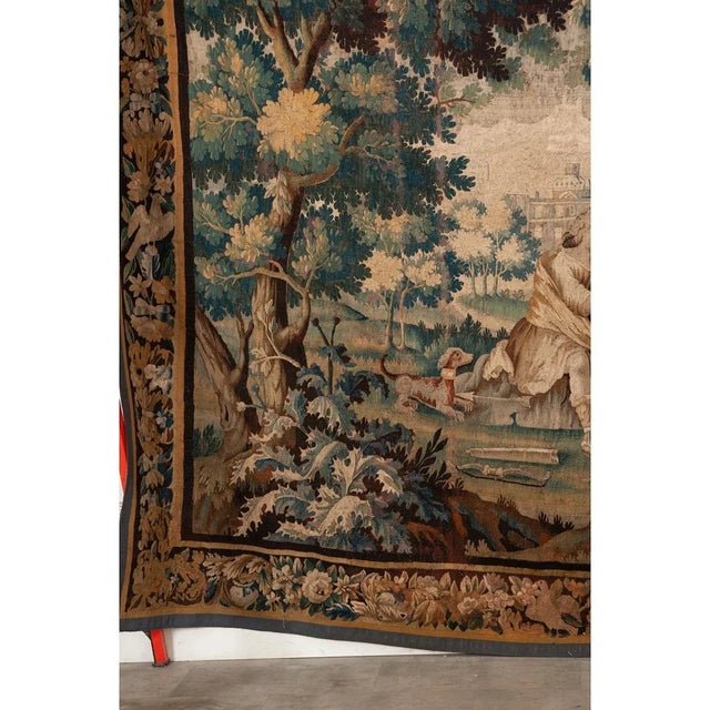 French 16th Century Aubusson Tapestry For Sale - Image 4 of 12