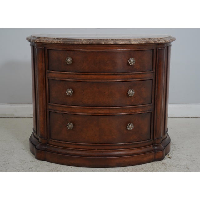 Age: Approx: 20 Years Old Details: Beveled Edge Marble Tops Dovetailed Drawer Construction Quality Construction Great For...