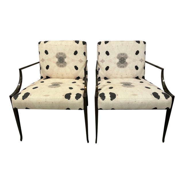 21st Century 'Berkeley' Arm Chairs by Decca Home, a Pair For Sale