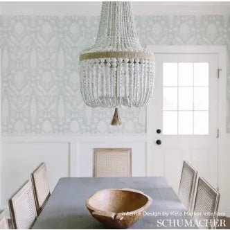 "Based on a documentary print, derived itself from a 17th-century Persian damask, Chenonceau features enchanting flora and...