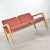Thonet Vintage Modern Two-Seat Settee or Bench Oak Bentwood and Chrome Attributed to Thonet For Sale - Image 4 of 12