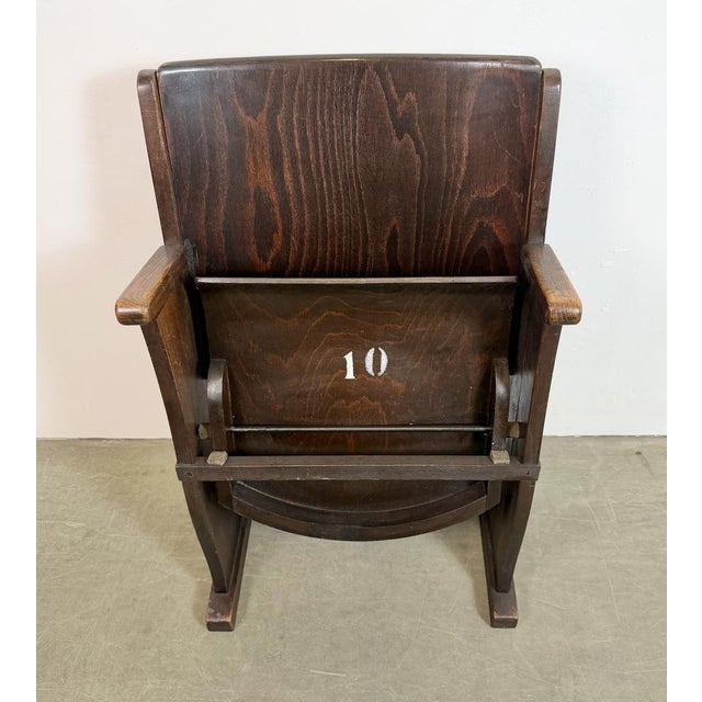 Vintage Cinema Seat from TON, 1960s For Sale - Image 10 of 16