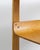 A rare and early Finnish mid century modern wooden sculptural side table model "915 / 75" in stained and form pressed...