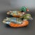 Wood A Pair of Artisan Wood Duck Drake & Hen Decoys For Sale - Image 7 of 12