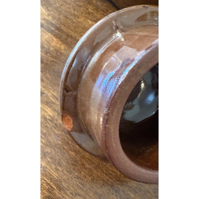Mid 20th Century Brown Betty Redware Teapot For Sale - Image 5 of 12