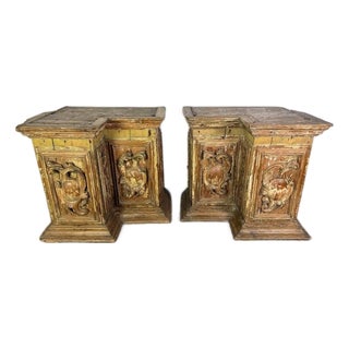 Pair of Late 18th Century Italian Architectural Elements For Sale