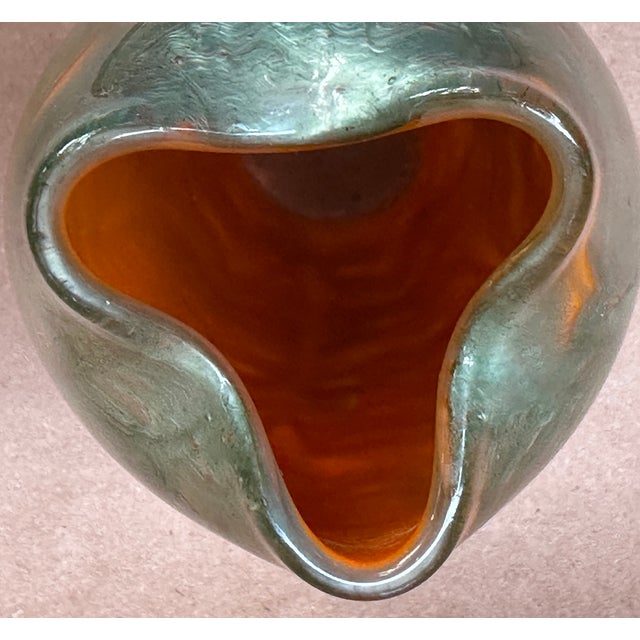 1900 - 1909 Art Nouveau Loetz Titania Cabinet Vase For Sale - Image 5 of 7