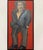 Large 1970s Abstract Oil Painting Portrait, Man in a Suit, Newly Framed For Sale - Image 10 of 10
