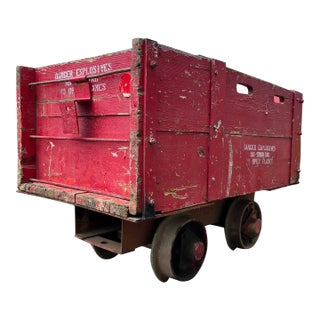 Complete Powder Car From the Homestake Gold Mine For Sale