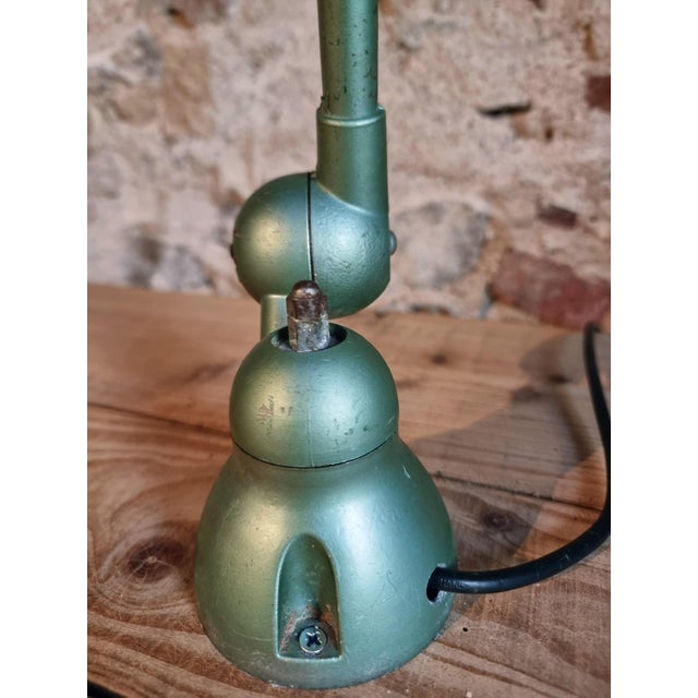 Vintage Articulated Desk Lamp in Reseda Green from Jielde, France, 1970s For Sale - Image 13 of 16