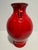 This is a wonderful, rich, deep red signed Vase by Terry King. It is hand made and very collectable. He and his wife...