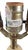 Wood Pair of Natural Light Co. White Wooden Obelisk Table Lamps With Cream Ball Accents and Shades For Sale - Image 7 of 10