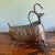 Bronze Rustic Bronze Sculpture "Dancing Sheep" 1992 by Jill Shwaiko For Sale - Image 8 of 9