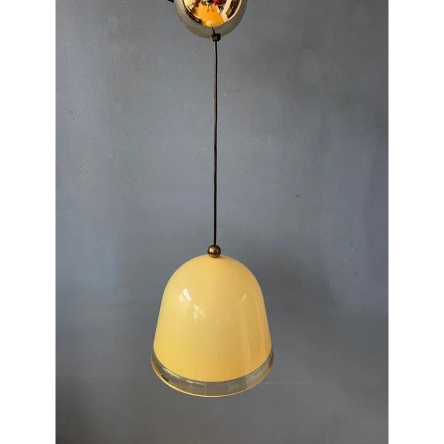 Space Age Pendant Lamp by Franco Bresciani, 1970s For Sale - Image 6 of 11