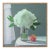 White Hydrangea and a Peach by Anne Carrozza Remick For Sale