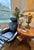 Cassina Black Leather Swivel Recline, Made in Italy For Sale - Image 10 of 17