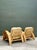 Mid 20th Century Vintage Ritts Tropitan Bent Rattan Lounge Chairs - A Pair For Sale - Image 5 of 12