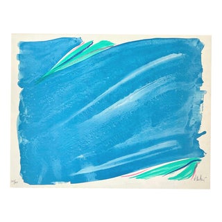 Olivier Debre, Sign-Landscape, 1989, Lithograph For Sale