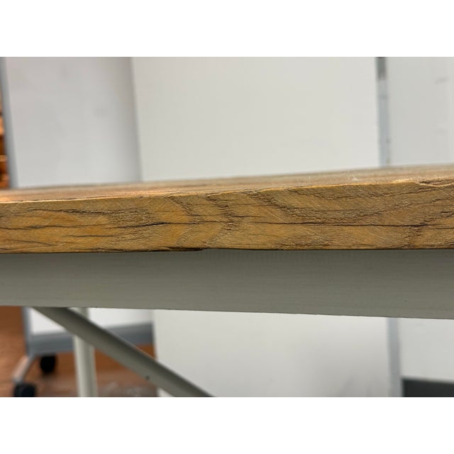 Restoration Hardware Flatiron Desk For Sale - Image 9 of 12