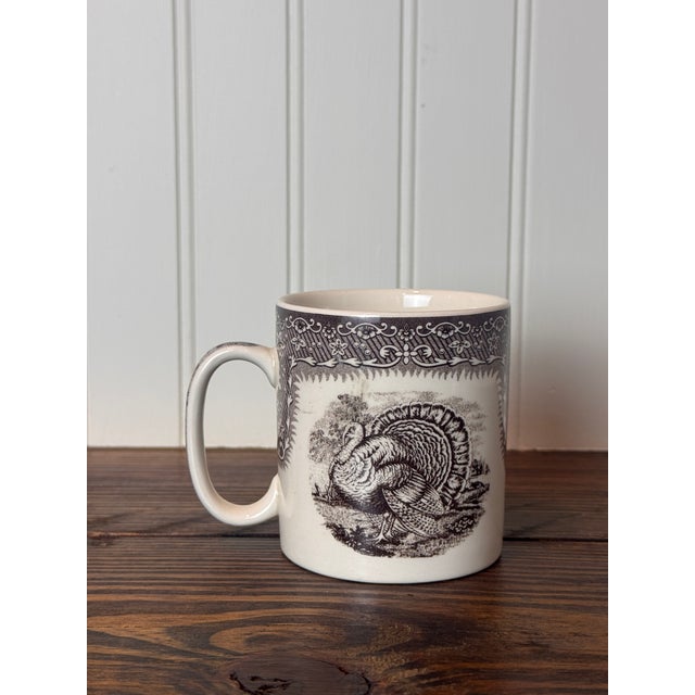 A festive collection of Spode Festival & Celebration Thanksgiving Mugs or Coffee Cups, dating to circa 2000s. Featuring...
