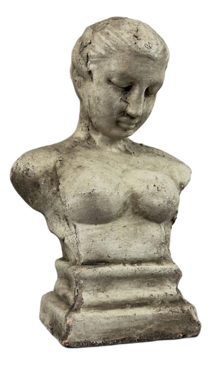 Vintage Venus Bust Sculpture in Ceramic & Gesso, 1960s