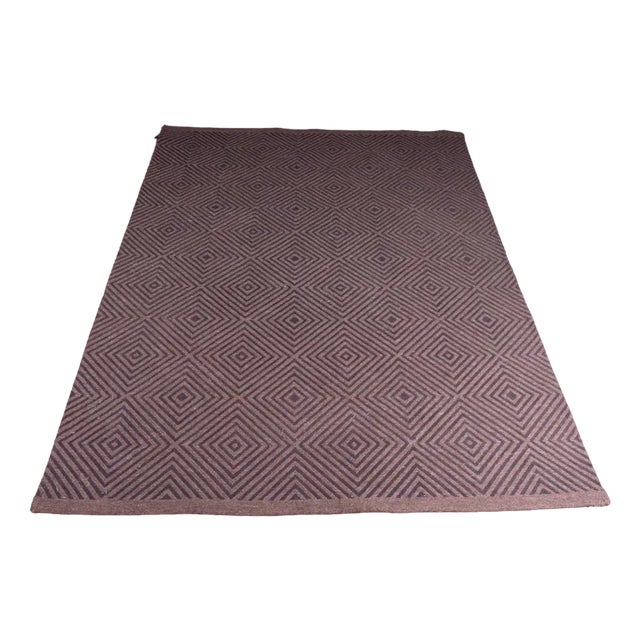 Rectangular Mat in Textile, 1990s For Sale