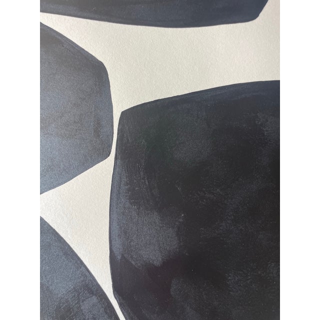 Contemporary 2026 " Il Incendio" Contemporary Abstract Painting on Paper by Artist r.k. Red For Sale - Image 3 of 4