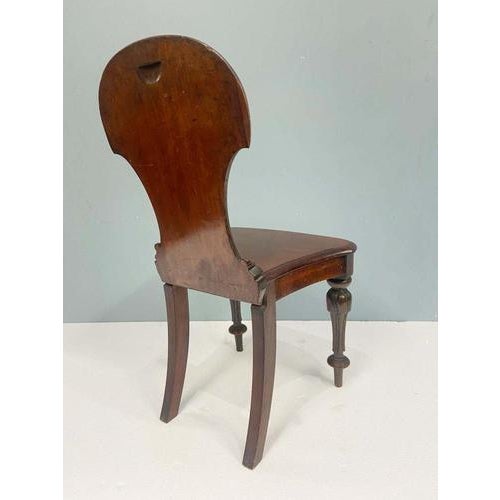 Regency Hall Chairs with Gillows in Mahogany, 1820, Set of 2 For Sale - Image 8 of 15