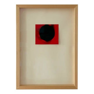 Otto Piene, Rauchbild, 1960, Artwork on Paper, Framed For Sale