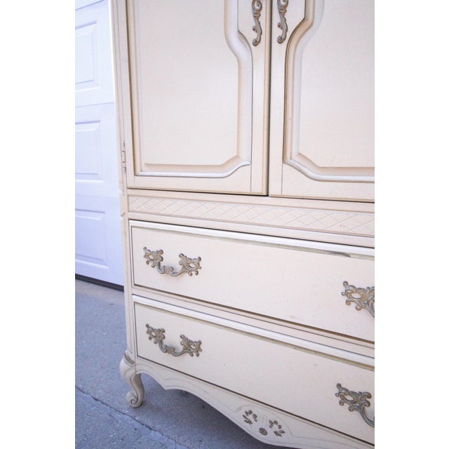 Vintage French Style Armoire Chest of Drawers Chairish