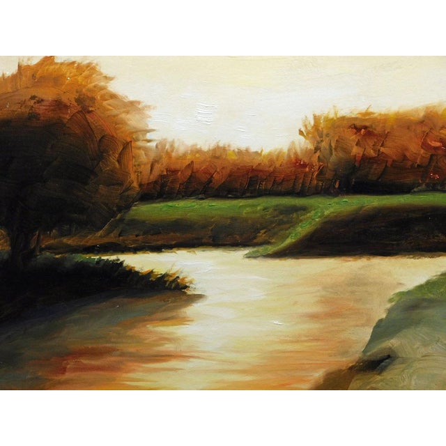 James Thorpe Dusk Hand Signed Acrylic Landscape For Sale In Denver - Image 6 of 6