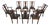 Set of 8 Vintage Kittinger Mahogany Dining Chairs with Claw Feet For Sale