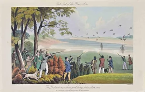 Joseph Banks, East End of the Four Acre, Etching, 1837