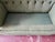 Vintage Chesterfield Style Sofas in Green Fabric, Set of 2 For Sale - Image 4 of 15