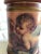 Cherub Motif Round Ceramic Jar With Lid For Sale - Image 9 of 10