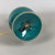 Glass Green Florentine Porcelain Table Lamp with Opaline Glass For Sale - Image 7 of 12