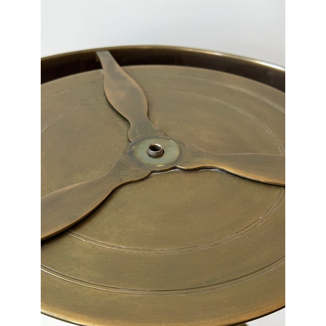 Visual Comfort French Bouillotte Brass 4 Arm Candelabra Table Lamp Tole Shade For Sale - Image 9 of 11