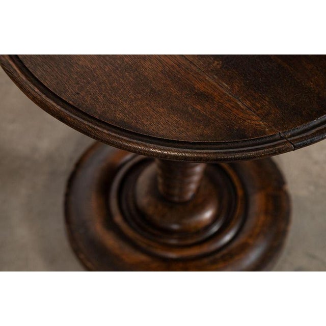 Antique French Bobbin Fruitwood Table, 1880 For Sale - Image 4 of 10