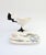 Vintage Model C73 Ceramic Teacup and Saucer by Antonia Campi for Laveno, 1950s, Set of 2 For Sale - Image 3 of 15
